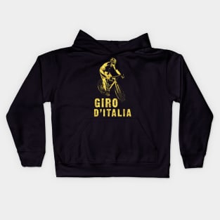 Giro D`Italia Pro Cycling World Tour For The Cycling Fans Kids Hoodie